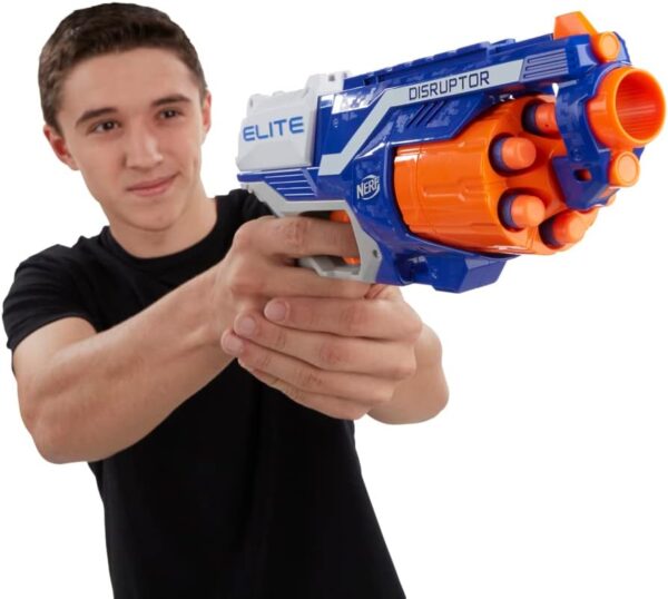 Pistola Nerf Elite N Strike Disruptor con 6 dardos - Imagen 2