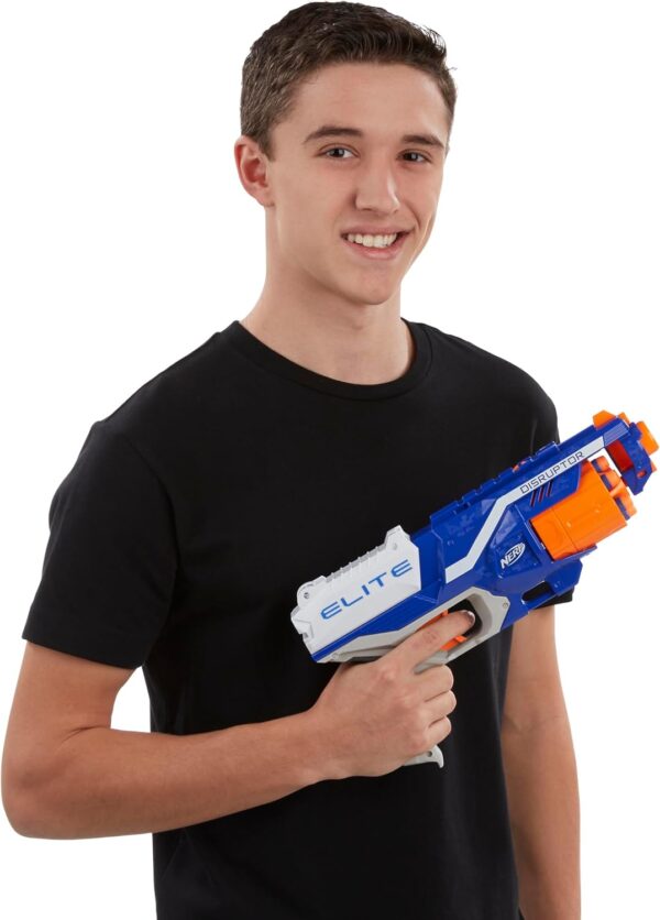 Pistola Nerf Elite N Strike Disruptor con 6 dardos - Imagen 9
