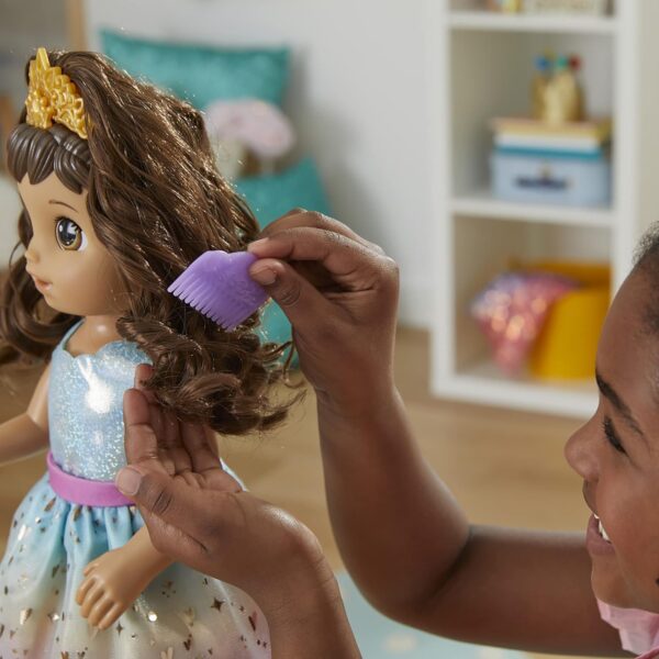Princesa Ellie Castaña crece 9cm   Sonidos, accesorios y movimientos - Imagen 5