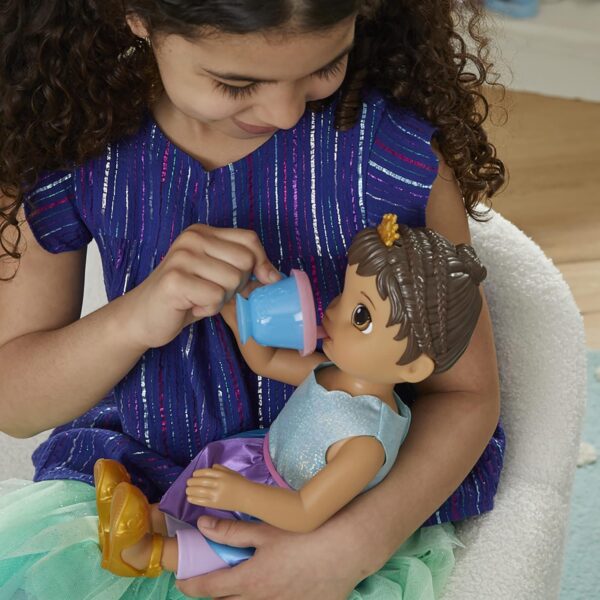 Princesa Ellie Castaña crece 9cm   Sonidos, accesorios y movimientos - Imagen 8