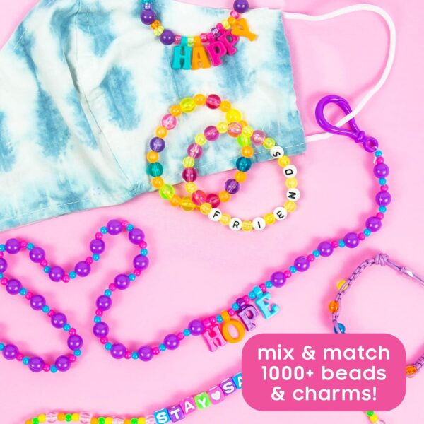 Set de hacer pulseras personalizadas x1.100 cuentas - Imagen 3