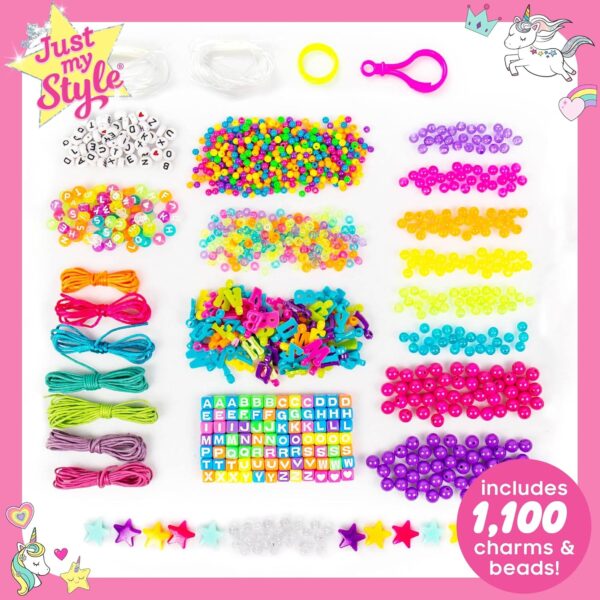 Set de hacer pulseras personalizadas x1.100 cuentas - Imagen 4
