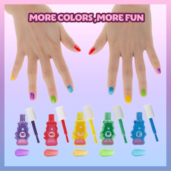 Set x15 esmaltes Ositos Cariñositos con stickers y separador - Imagen 3