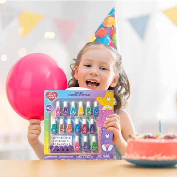 Set x15 esmaltes Ositos Cariñositos con stickers y separador - Imagen 6