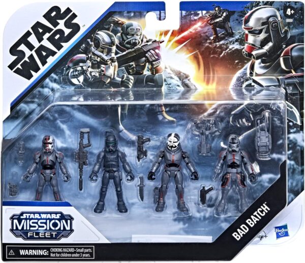 Star Wars Mission Flet set x4 figuras con armas - Imagen 6