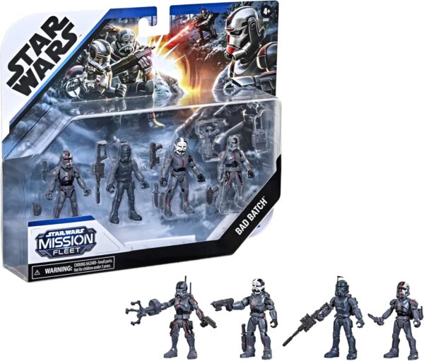 Star Wars Mission Flet set x4 figuras con armas - Imagen 7