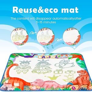 Tapete mágico 2 en 1 de juego y dibujo con agua