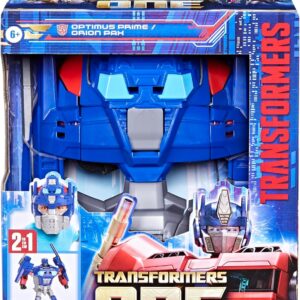Transformers Optimus Prime 2 en 1 robot y máscara