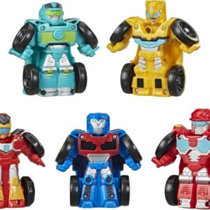 Transformers x5 figuras 2 en 1 Robot y camión
