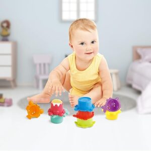 Vasos apilables Montessori x8 piezas