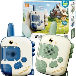 Walkie-Talkie x2 dinosaurios de largo rango