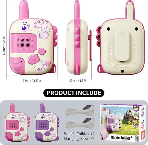 Walkie-Talkie x2 unidades de largo rango - Imagen 2