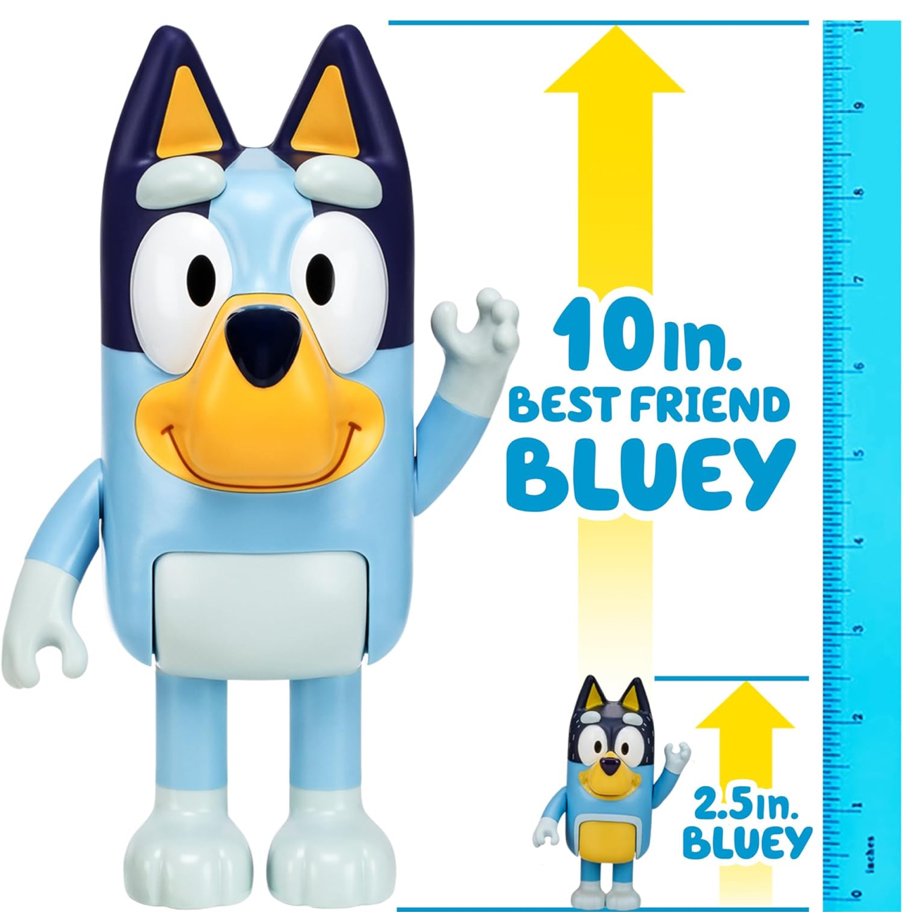 Bluey grande de 25cm figura articulada - Imagen 3