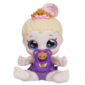 Kindi Kids Baby Tiara 20cm con chupete y babero