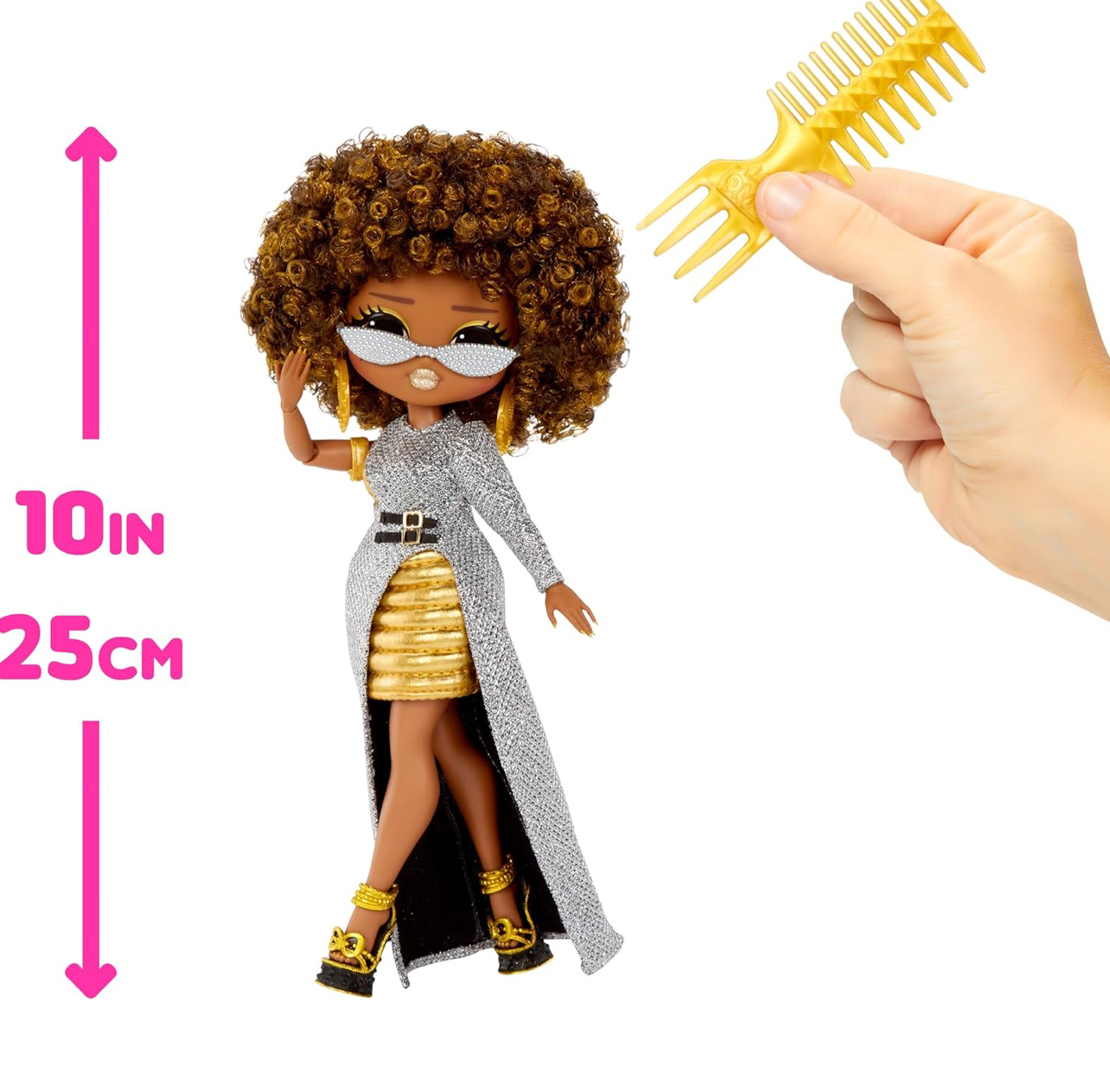 LOL muñeca de moda Royal Bee con doble look y accesorios - Imagen 3