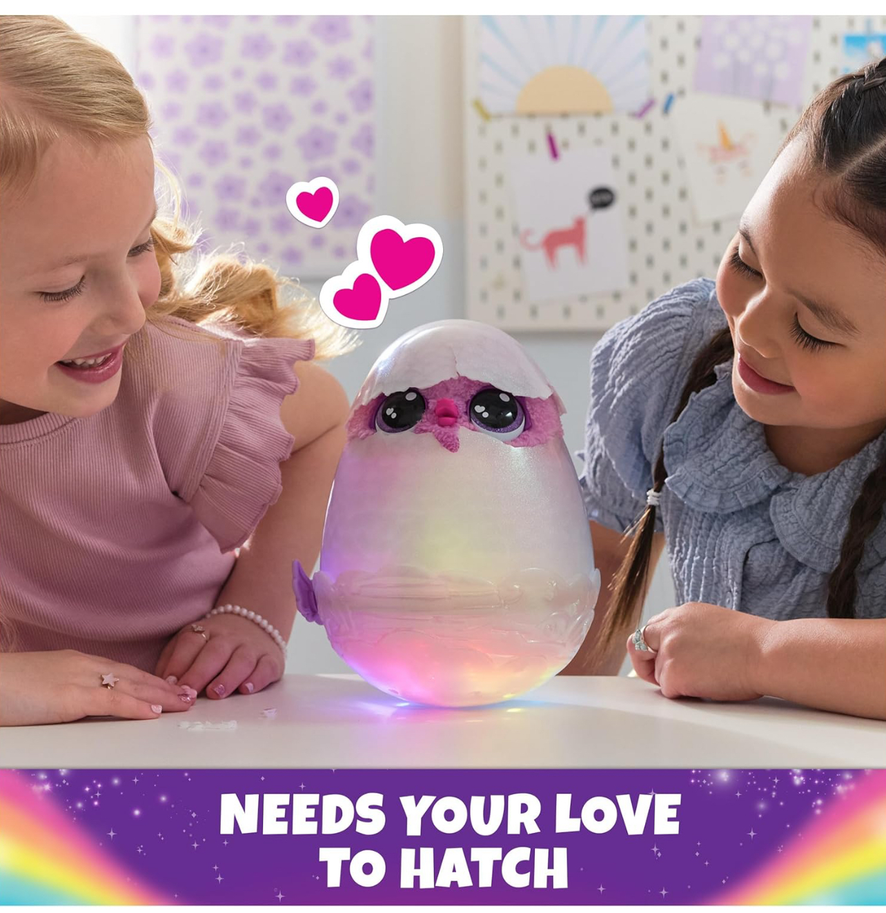 Hatchimals Alive Huevo sorpresa con niebla, luces, sonidos y 100 reacciones - Imagen 4