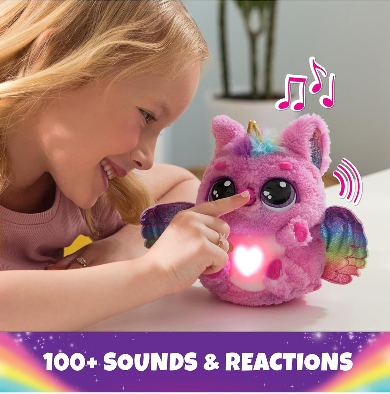 Hatchimals Alive Huevo sorpresa con niebla, luces, sonidos y 100 reacciones - Imagen 5