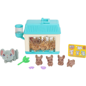 Little Live pets mamá surprise minis. Mamá ratona con cachorros sorpresa