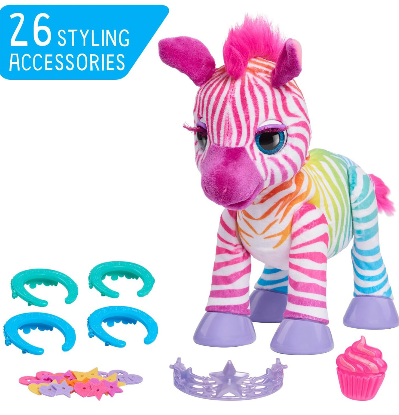 Furreal Zenya con 22 piezas para peinar, sonidos y reacciones - Imagen 5