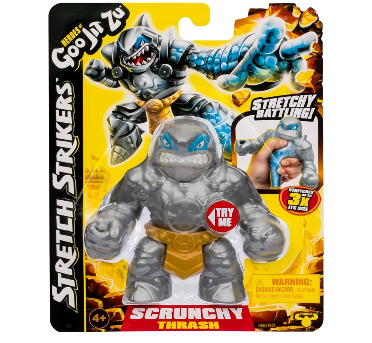 Tiburón Scrunchy Thrash Héroe de Goo Jit Zu - Imagen 3