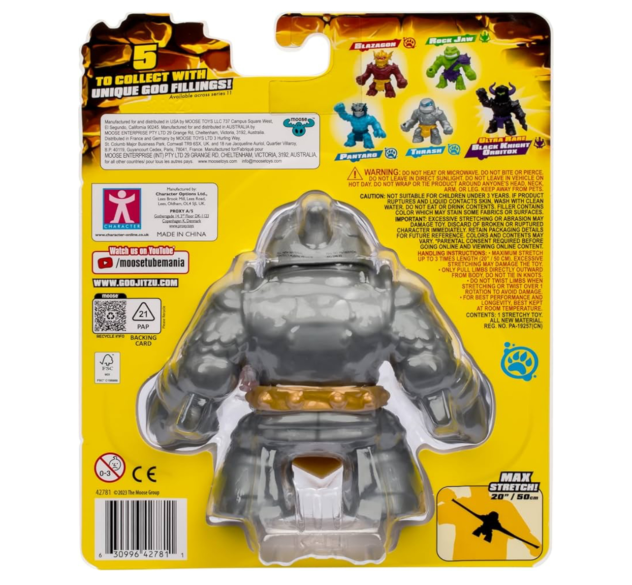 Tiburón Scrunchy Thrash Héroe de Goo Jit Zu - Imagen 4