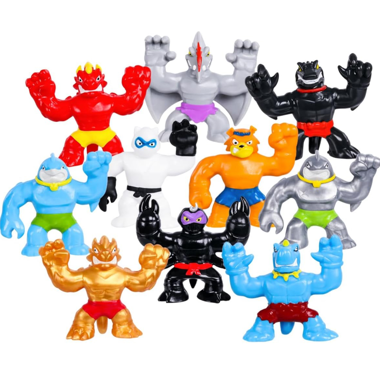 Pack x10 mini Héroes de Goo Jit Zu