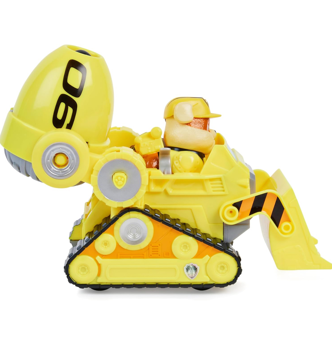 Paw Patrol Rubble con camión de construcción Deluxe y lanzador - Imagen 4