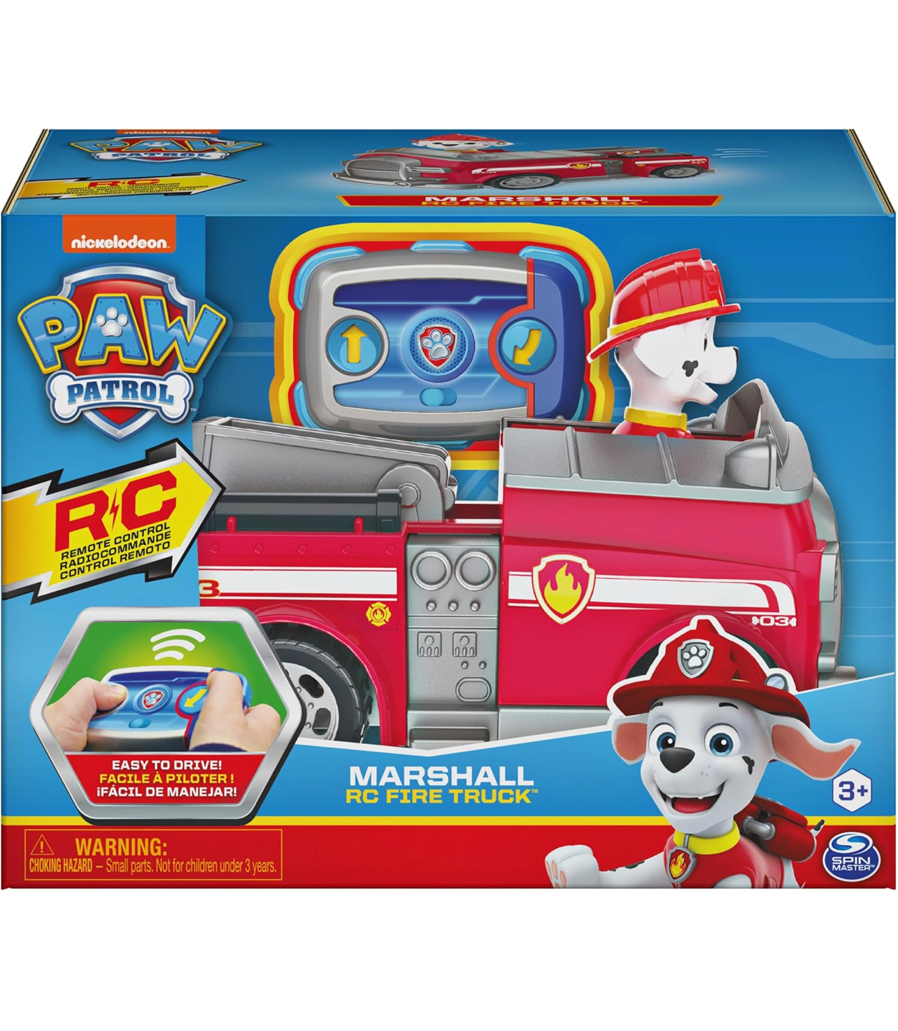 Paw Patrol Marshall carro de bomberos a control remoto - Imagen 2