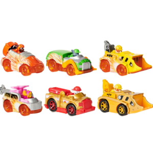 Paw Patrol set x6 carritos en metal modelo Spark