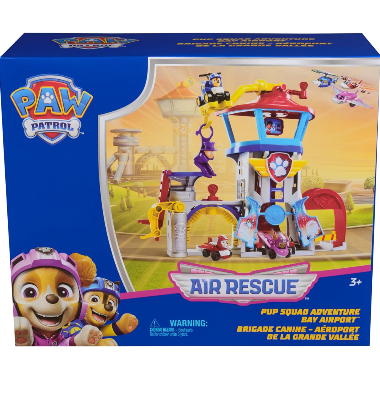 Paw Patrol Aeropuerto de rescate con lanzador de vehículos - Imagen 2