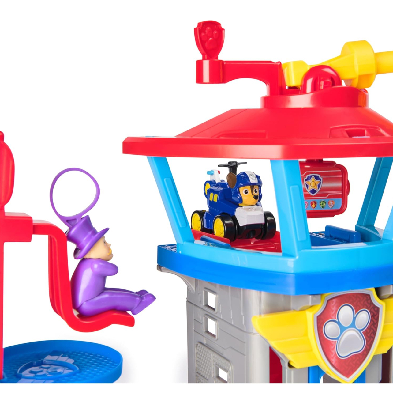 Paw Patrol Aeropuerto de rescate con lanzador de vehículos - Imagen 3