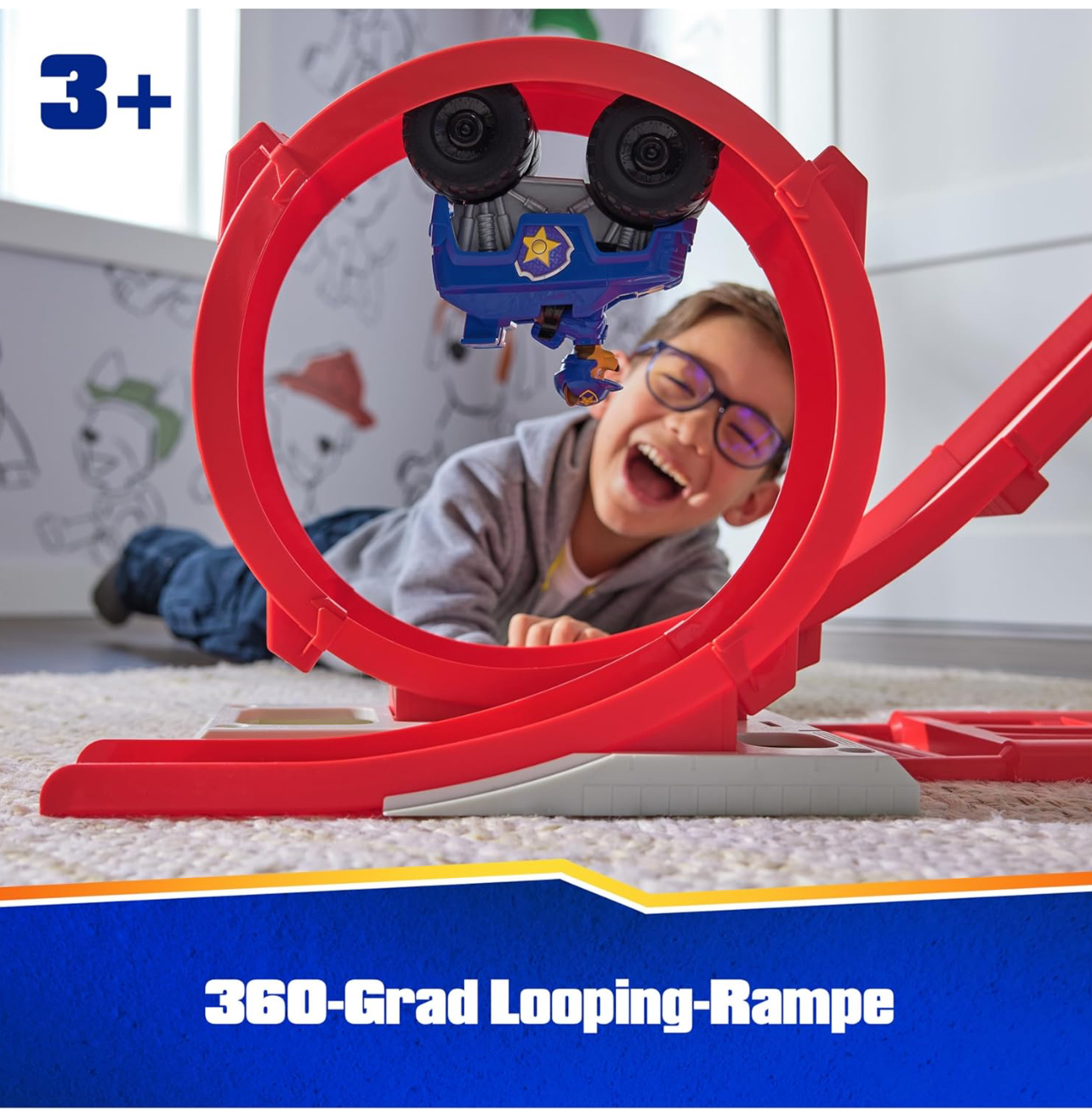 Paw Patrol Torre grande Super loop 100cm de luces, sonidos y lanzador - Imagen 5