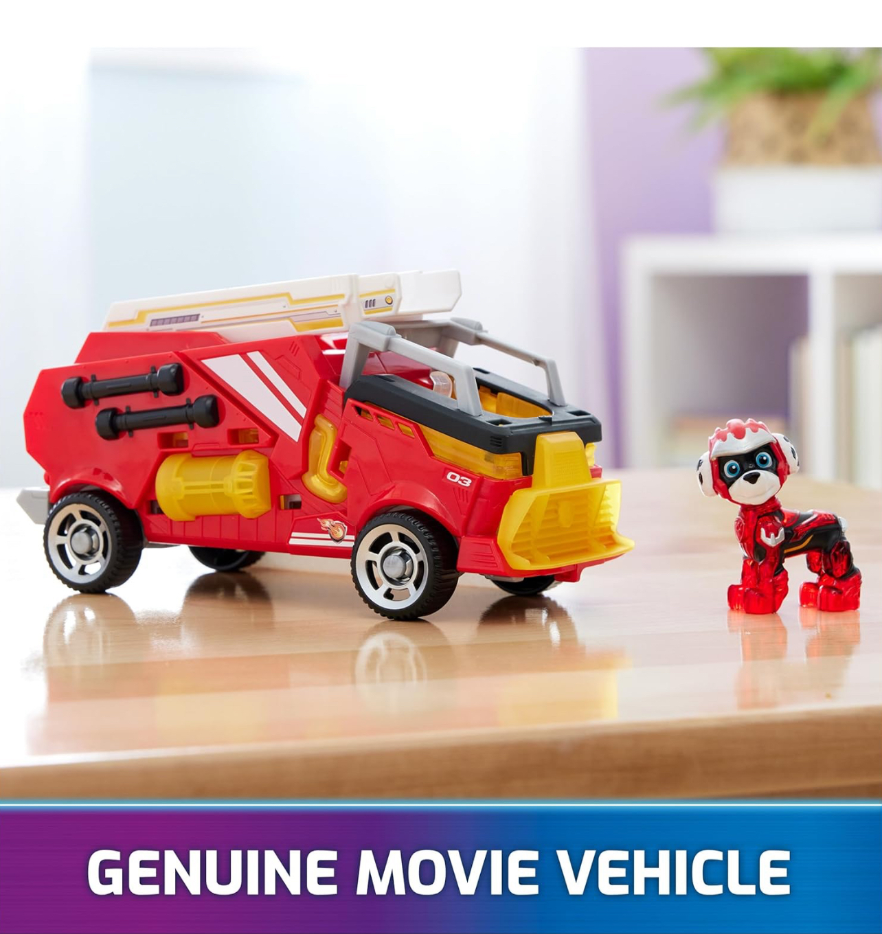 Paw Patrol Marshall y carro de bomberos con luz y sonidos - Imagen 3