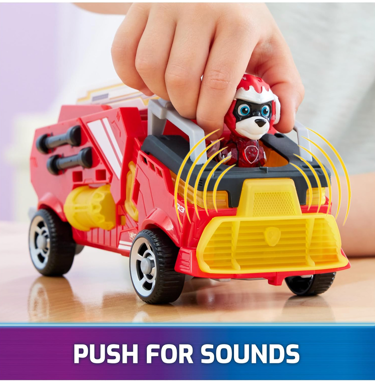 Paw Patrol Marshall y carro de bomberos con luz y sonidos - Imagen 4