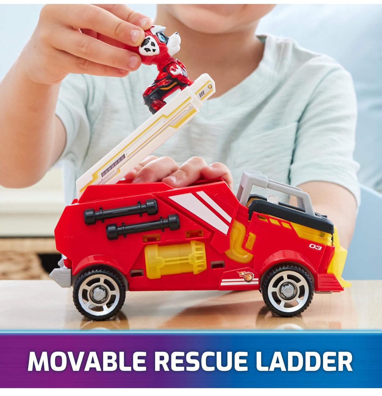 Paw Patrol Marshall y carro de bomberos con luz y sonidos - Imagen 6
