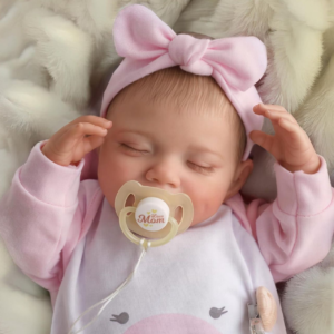 Violeta bebé reborn realista 50cm