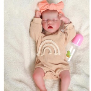 Jazmín bebé reborn realista 44cm