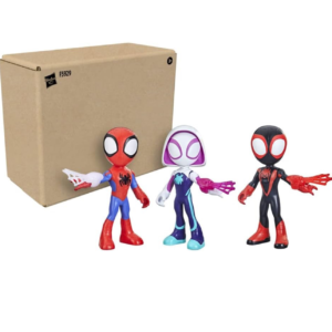 Spidey y sus amigos x3 muñecos de 22cm