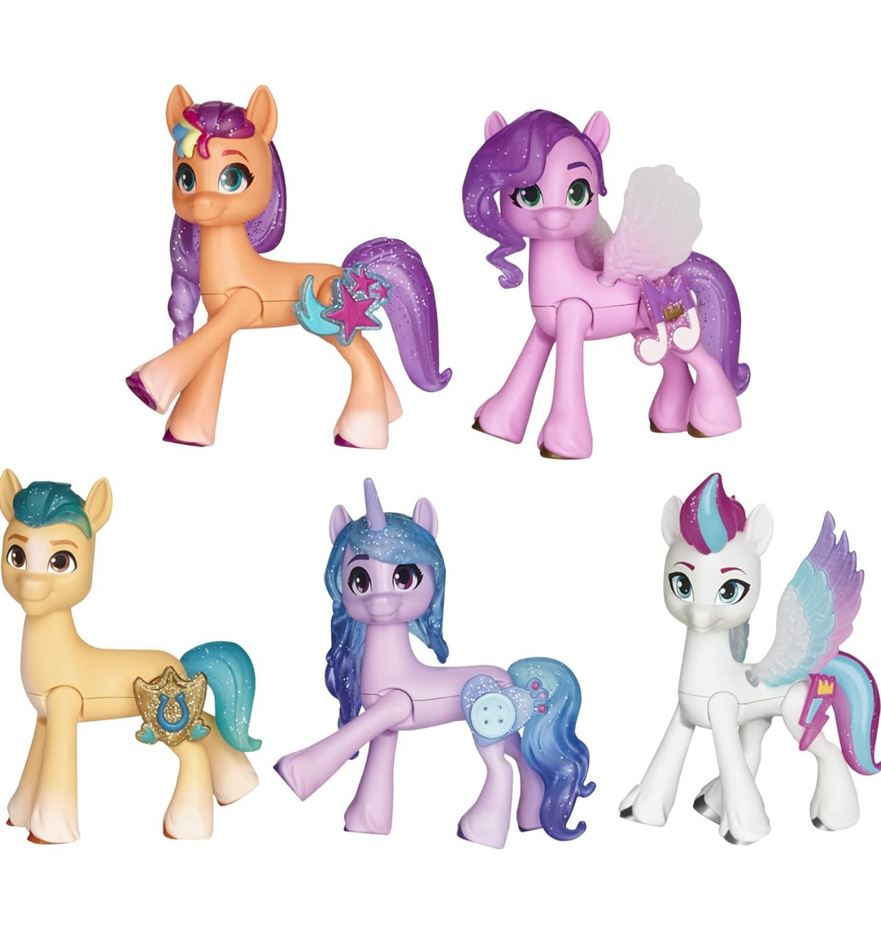 My Little Pony x5 figuras articuladas