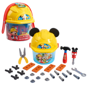 Mickey Mouse balde para almacenar con herramientas