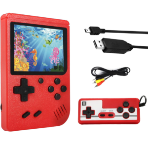 Consola de videojuegos retro con 270 juegos y conexión a TV