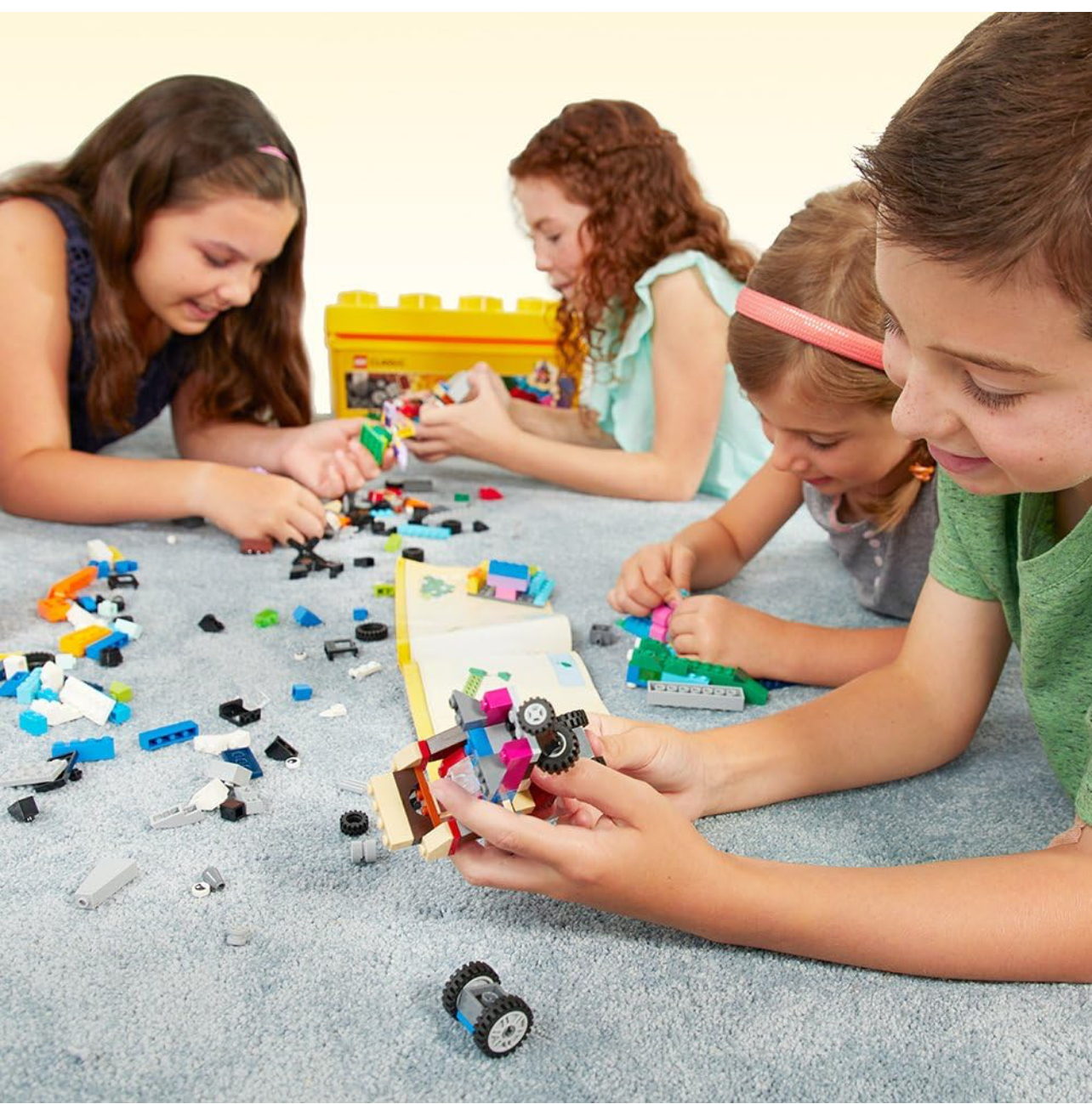 Lego Classic x484 bloques con caja de almacenamiento - Imagen 2