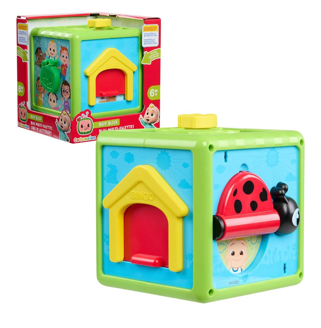 Cocomelon cubo multifuncional 6 en 1 para bebé