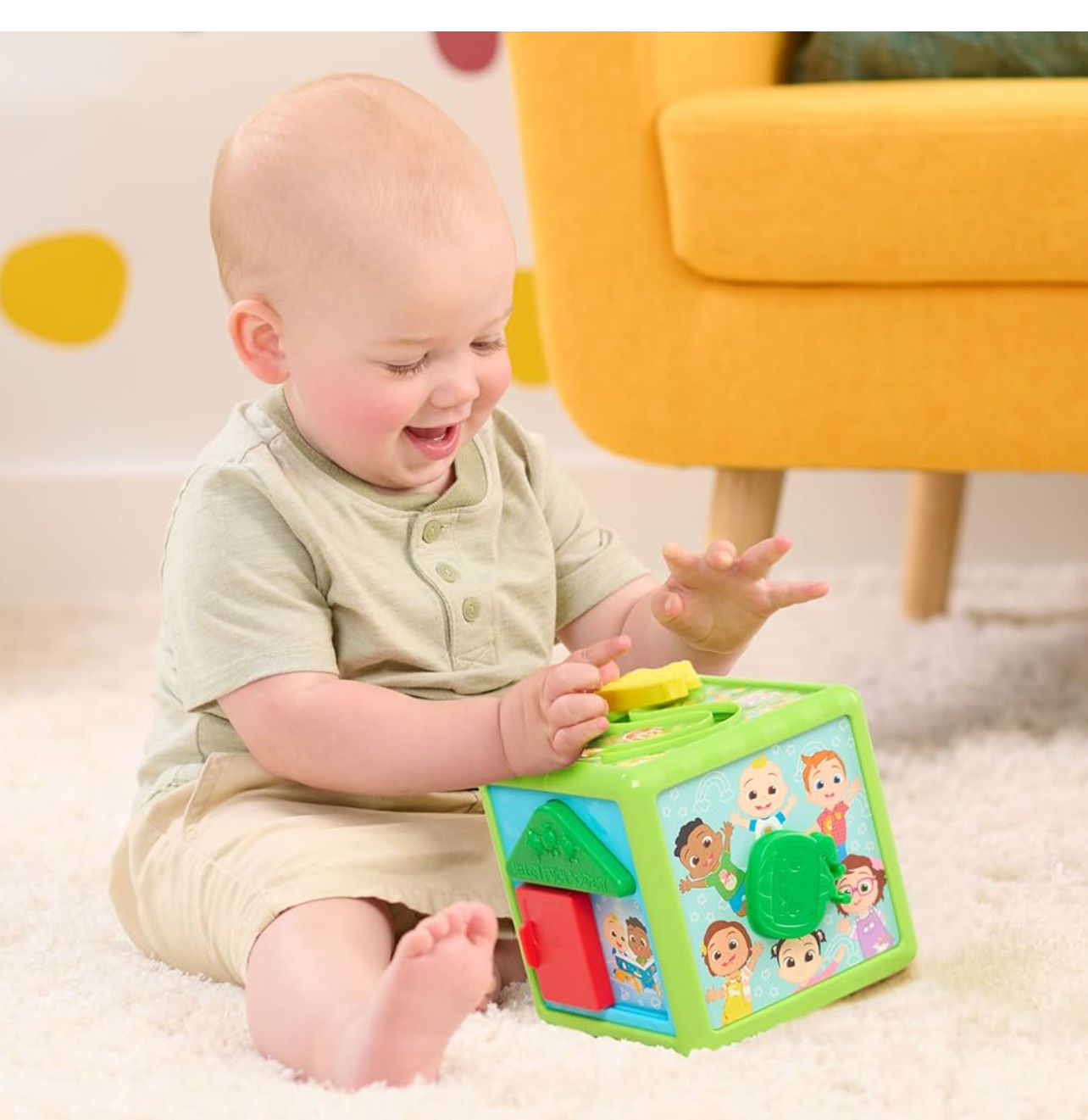 Cocomelon cubo multifuncional 6 en 1 para bebé - Imagen 2
