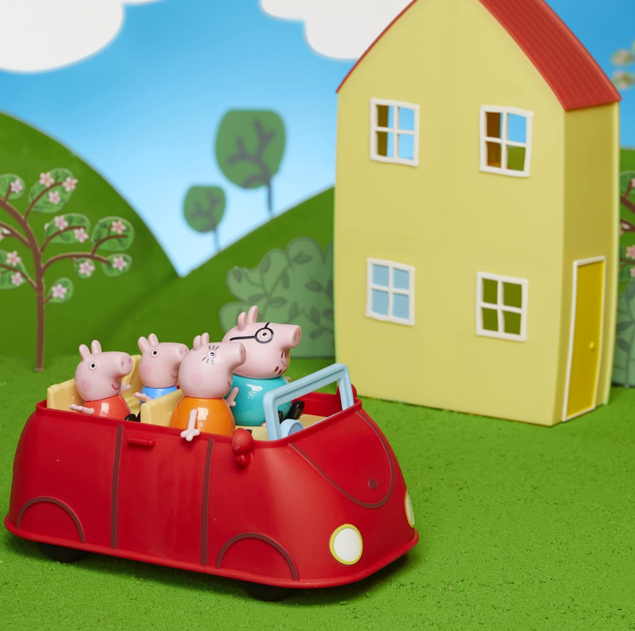 Juego de casa, carro y familia Peppa Pig - Imagen 3