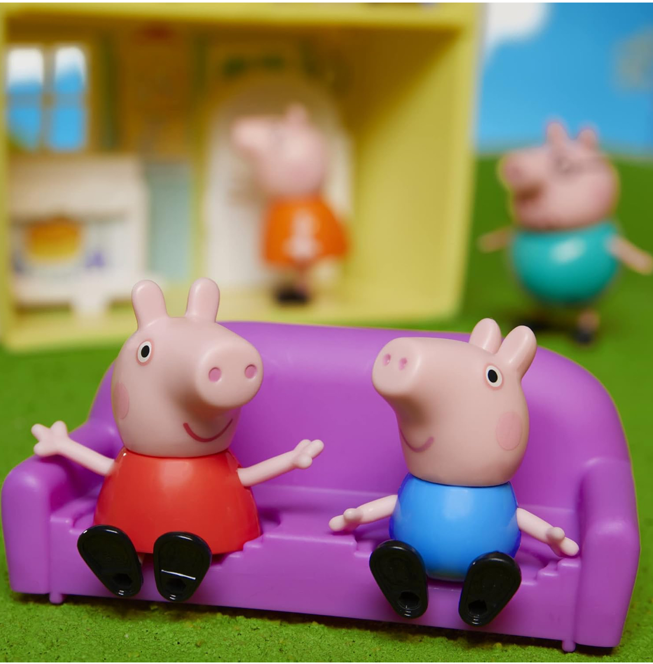 Juego de casa, carro y familia Peppa Pig - Imagen 5