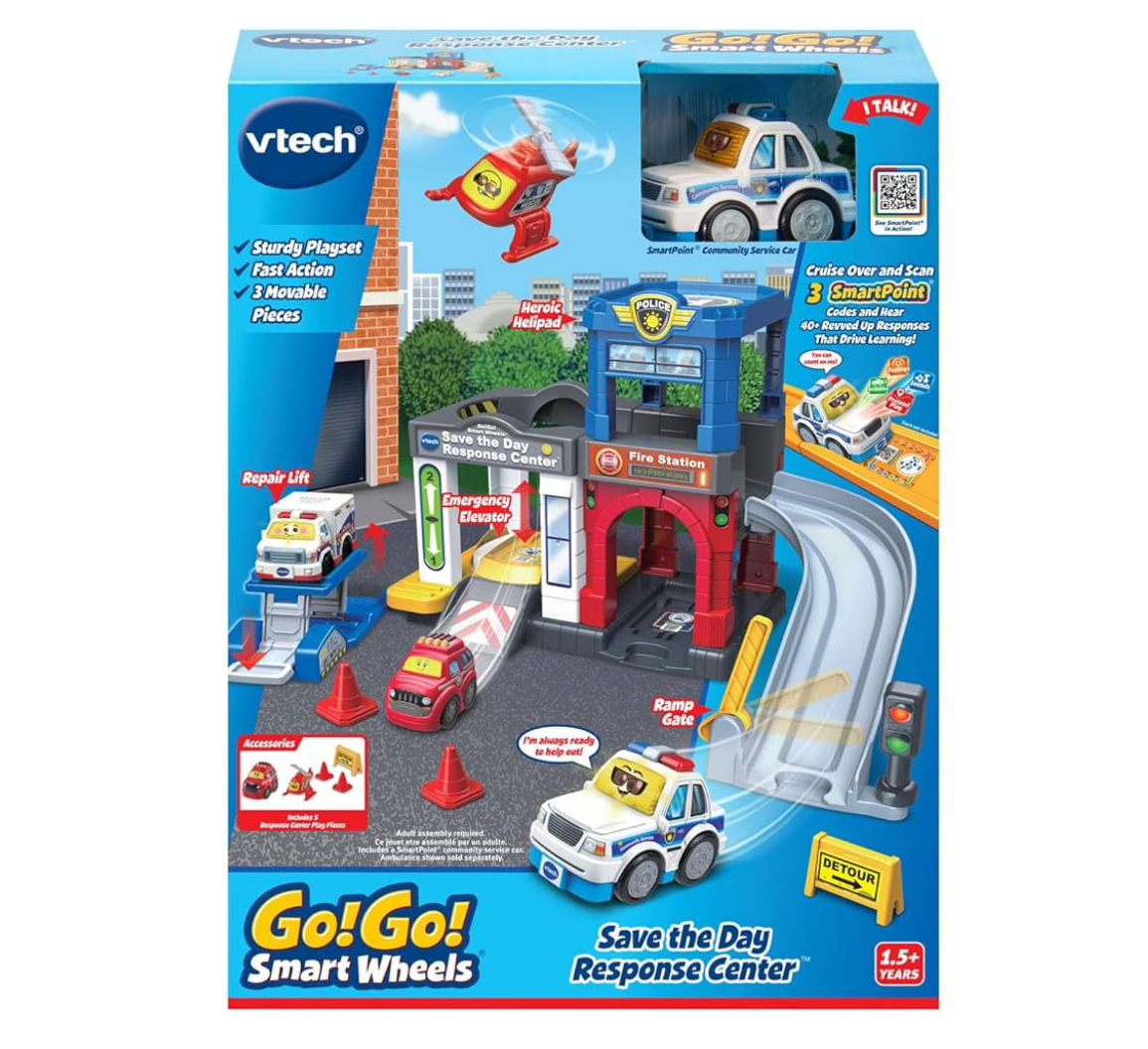 Vtech Go Go Estación de bomberos y policía con luces y sonidos - Imagen 8