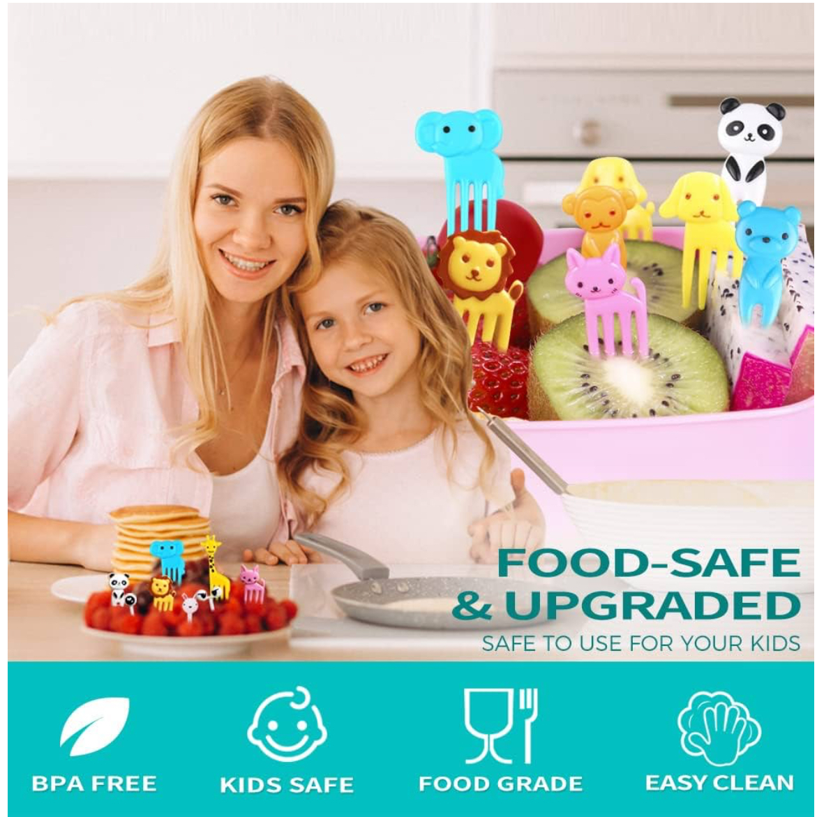 Set x40 piezas de pinchos para comidas - Imagen 2
