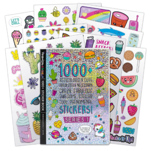 Libro de stickers x1.000 calcomanías