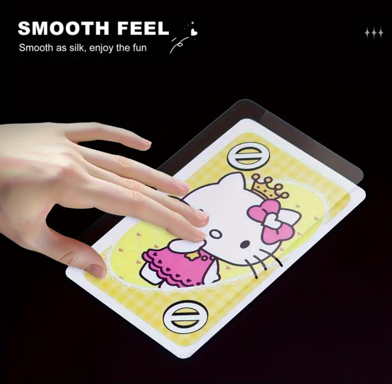 UNO juego de cartas con Temática Hello Kitty Sanrio - Imagen 4